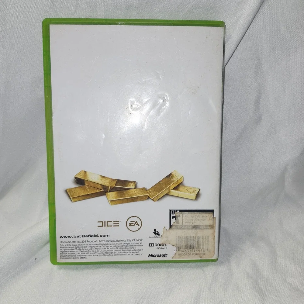 Battlefield‎ Bad Company Gold Edition Xbox 360 EA Games CIB Microsoft 2008 NTSC
